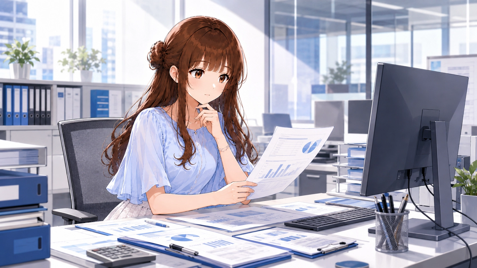 ビジネス文書作成におけるAIの使い分けに悩むさくらこ