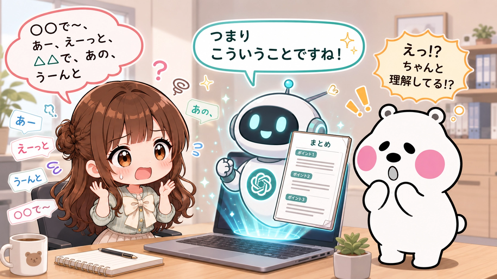 コピペしてそのまま使える「脳内ブレインダンプ・思考整理用」プロンプトのイメージ