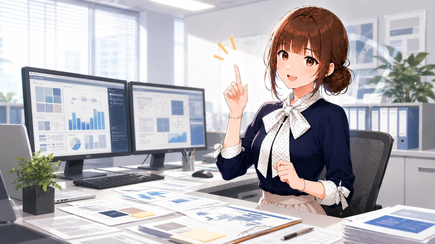 悩みながらも解決の糸口を見つけるさくらこ