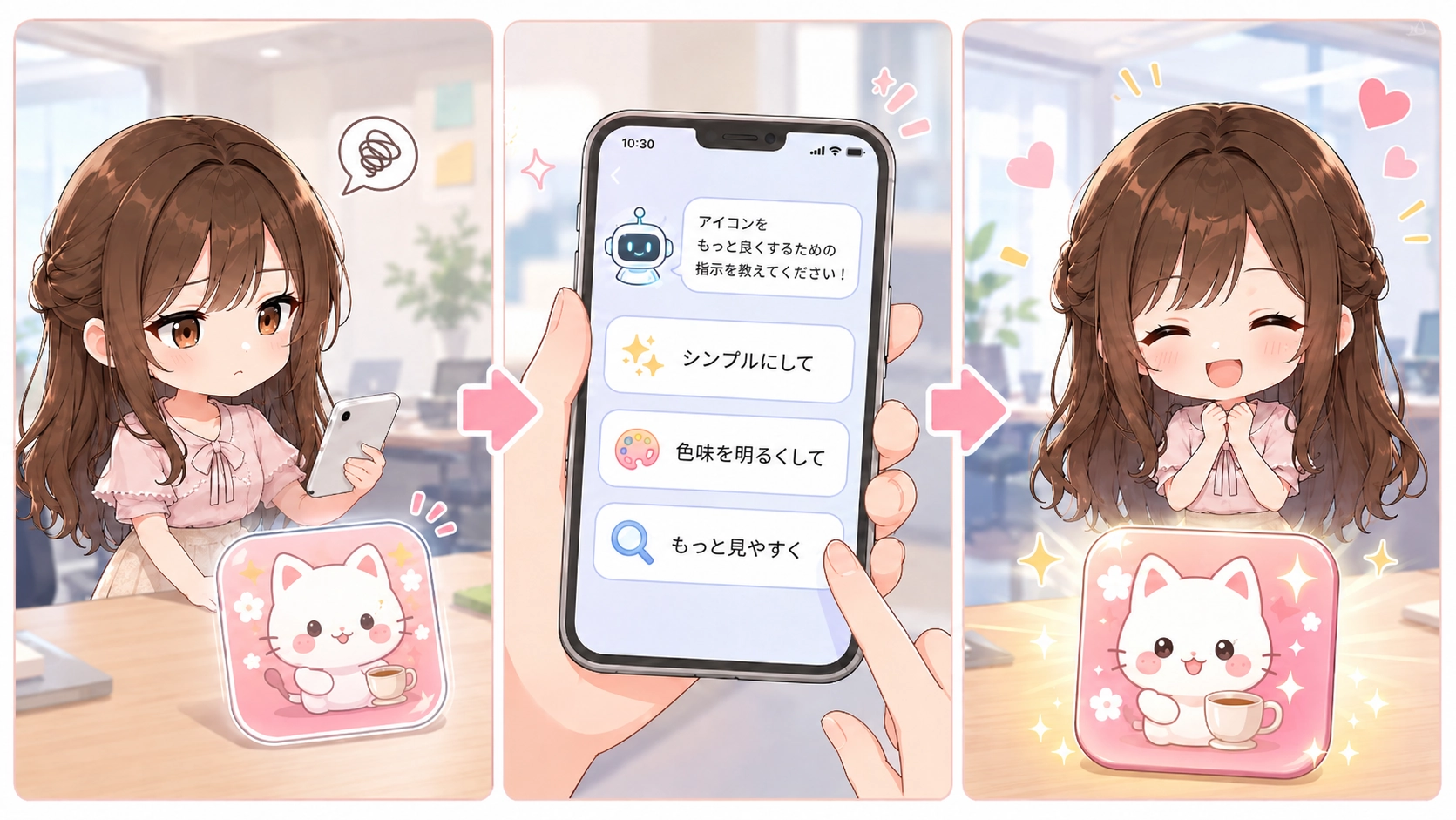 AX Mediaのロゴとミフオの顔アイコンがデザインされたプレースホルダー画像