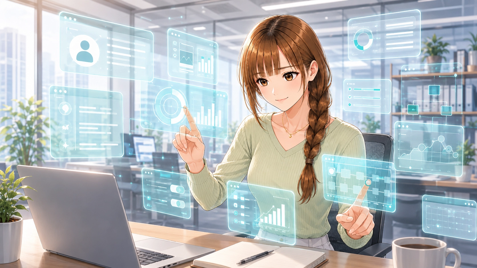 実務で即使えるプロンプトテンプレートを操作するさくらこ
