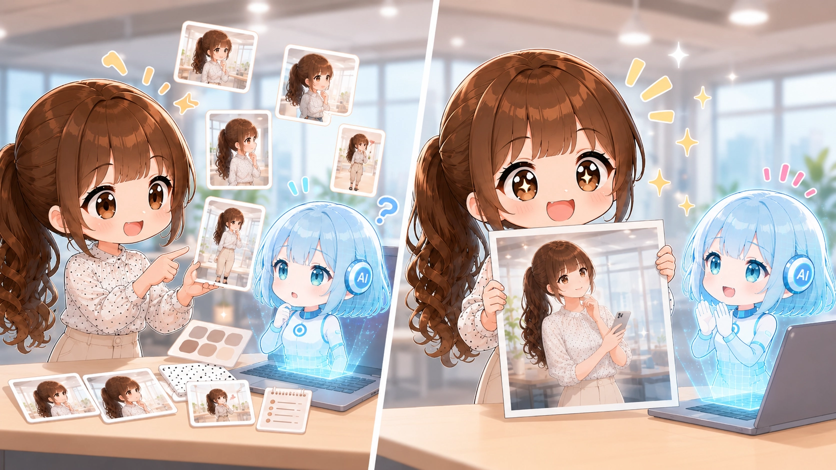 AX Mediaのロゴとミフオの顔アイコンがデザインされたプレースホルダー画像