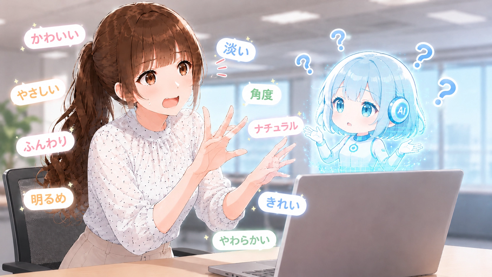 AX Mediaのロゴとミフオの顔アイコンがデザインされたプレースホルダー画像