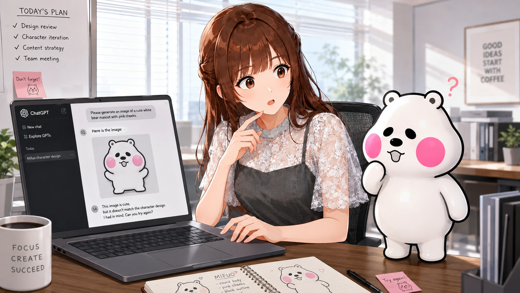 AX Mediaのロゴとミフオの顔アイコンがデザインされたプレースホルダー画像