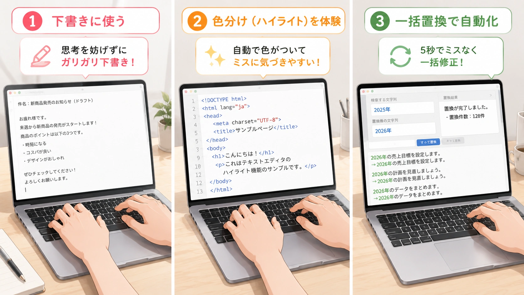 AX Mediaのロゴとミフオの顔アイコンがデザインされたプレースホルダー画像