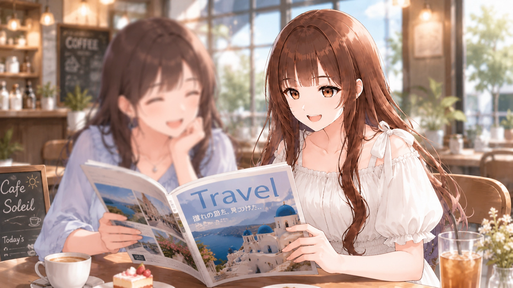 AIを活用して効率的かつ楽しい旅行計画を立てるイメージ