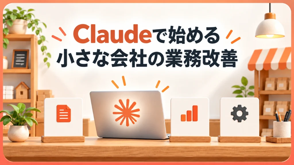 Claudeの中小企業向け機能が拡充。週次報告から始める業務改善