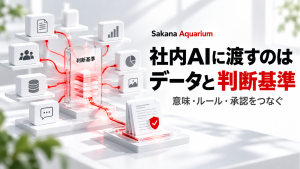 Sakana Aquarium発表。AIに社内の判断基準を渡す「オントロジー」と承認の設計