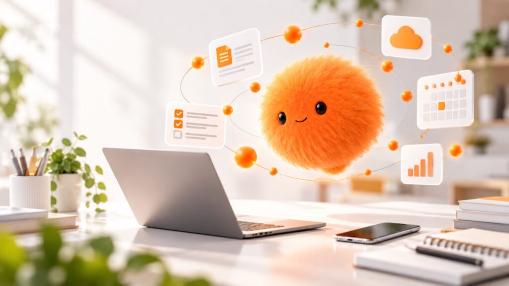 クラウドと複数端末で継続作業を進めるChatGPT dotsの説明イメージ